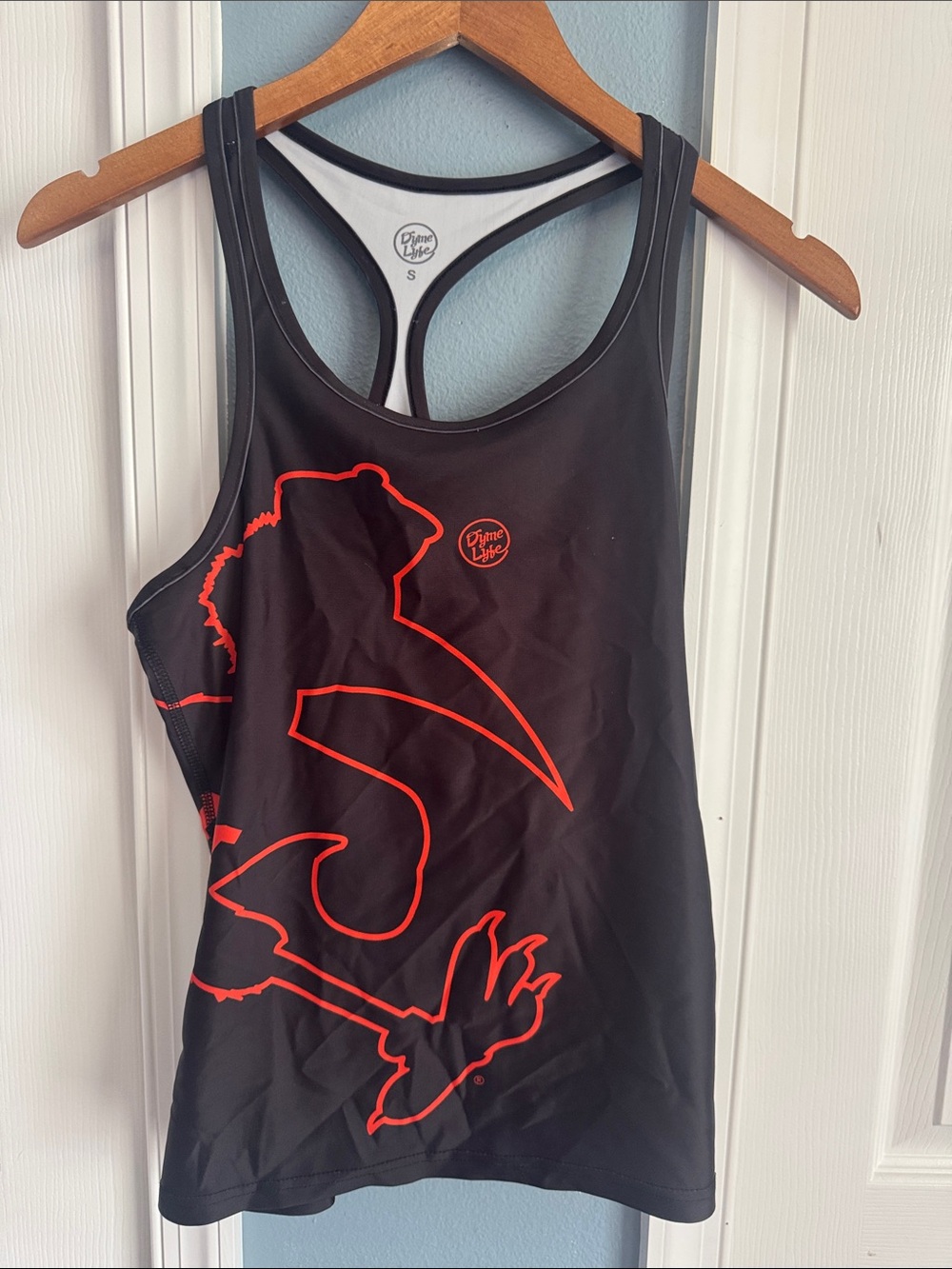 Women's Black Racerback Miami Hurricanes Tank Top